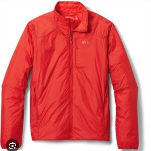 REI Co-op Primaloft Flash Insulated Packable Hiking Jacket Red Size M